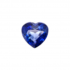 Nigerian Blue Sapphire Heart Shape 10x10mm Single Piece Approximately 4.50 Carat