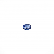 Nigerian Blue Sapphire Oval7.5x5.5 mm Single Piece Approximately 1.20 Carat