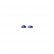Nigerian Blue Sapphire Pear Shape 5x3.5mm Matching Pair 0.80 Carat