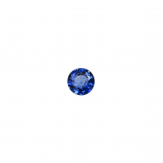 Nigerian Blue Sapphire Round 6.8mm Single Piece Approximately 1.55 Carat