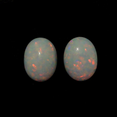 Opalite Cab Oval 14X10X6mm Matching Pair Approximately 4.50 Carat