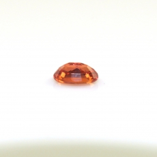 Orange Sapphire Oval shape 8x5mm Approximately 1.52 Carat