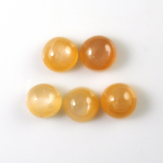 Peach Moonstone Cab Round 9mm approximately 15 Carat