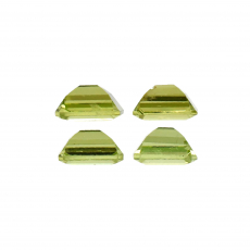 Peridot Emerald Cut 7x5mm Approximately 3.70 Carat