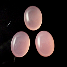 Pink Chalcedony Cab Oval 14X10mm Approximately 15 Carat.