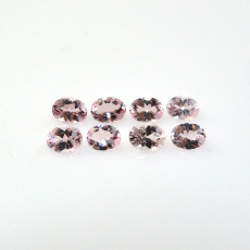 Pink Morganite Oval 4X3mm Approximately 1 Carat