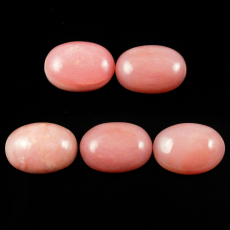 Pink Opal Cab Oval 11X9X3mm Approximately 15 Carat