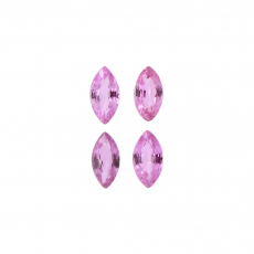 Pink Sapphire Marquise Shape 5x2.5mm Approximately 0.70 Carat