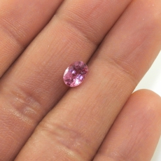 Pink Sapphire Oval Shape 7x5mm Approximately 1.21 Carat*