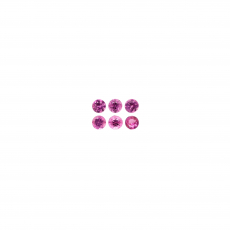 Pink Sapphire Round 2mm Approximately 0.20 Carat