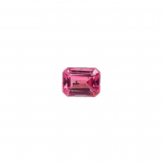 Pink Spinel Emerald Cushion 5.10x3.90mm Approximately .57 Carat