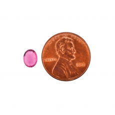 Pink Spinel Oval 7x5.5mm Single Piece 1.03 Carat