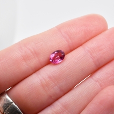 Pink Spinel Oval 7x5.5mm Single Piece 1.03 Carat