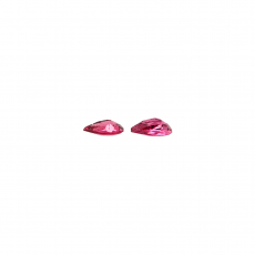 Pink Spinel Pear Shape 6x4mm Matching Pair 0.78 Carat