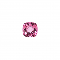 Pink Topaz Cushion 11mm Single Piece Approximately 7 Carat