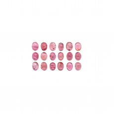 Pink Tourmaline Cab Oval 4X3mm Approximately 3 Carat