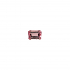 Pink Tourmaline Emerald Cut 8x6mm Single Piece 1.54 Carat