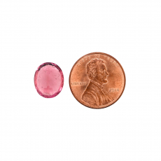 Pink Tourmaline Oval 12x10mm Single Piece 4.99 Carat