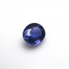 Purple Sapphire Oval9.5X7.8mm Single Piece 3.62 Carat