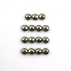 Pyrite Cab Round 5mm Approximately 12 Carat