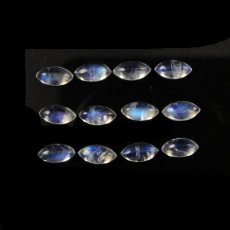 Rainbow Moonstone Cabs Marquise Shape 5x2.5mm Approx 2 Carat