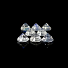 Rainbow Moonstone Faceted Round 4mm Approximately 1.93 Carat