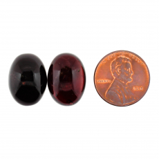 Red Garnet Cab Oval 18x13mm Approximately 35 Carat