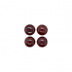 Red Garnet Cab Round 9mm Approximately 15 Carat