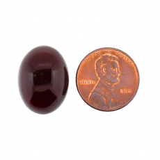 Red Garnet Cabs Oval 20x15mm Single Piece Approximately 21 Carat