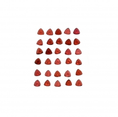 Red Garnet Cabs Trillion 3mm Approximately 4.25 Carat