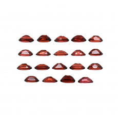 Red Garnet Oval 6x4mm Approximately 10 Carat