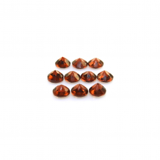 Red Garnet Round 4mm Total Approximately 3 Carat
