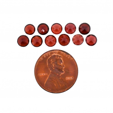 Red Garnet Round 5mm Approximately 6 Carat