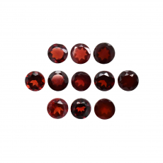 Red Garnet Round 5mm Approximately 6 Carat