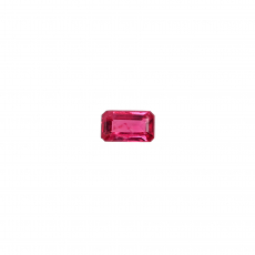Red Spinel Bagutte Shape 5.40x3.2mm Approximately 0.38 Carat