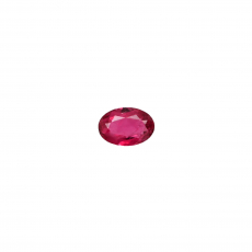 Red Spinel Oval 6.5x4.4mm Approximately 0.62 Carat