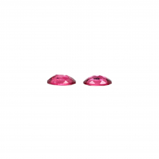 Red Spinel Oval Shape 5.5x4mm Matched Pair Approximately 0.69 Carat