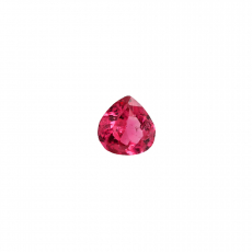 Red Spinel Pear 4.8x4.6mm 0.36 Carat Single Piece