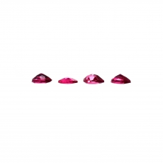 Red Spinel Pear Shape 3x2mm Approximately 0.30 Carat