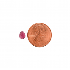 Red Spinel Pear Shape 6.5x5mm Approximately 0.93 Carat