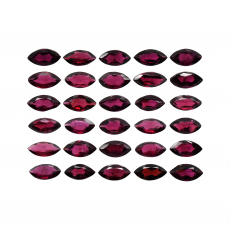Rhodolite Garnet Marquise Shape 8x4mm Approximately 20 Carat