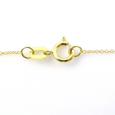 ROLLER 14K YELLOW GOLD CHAIN 16IN