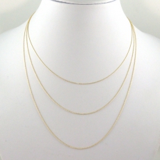 ROLLER 14K YELLOW GOLD CHAIN 18IN