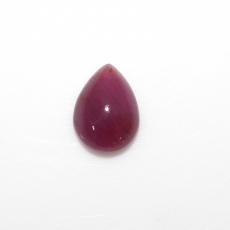Ruby Cab Pear Shape 13x10mm Approximately 6.15 Carat Single Piece