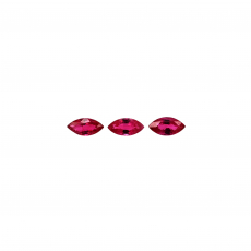 Ruby Marquise Shape 5X2.5mm Approximately 0.50 Carat