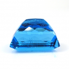 Swiss Blue Topaz Emerald Cut 23x17.5mm Approximately 57.88 Carat