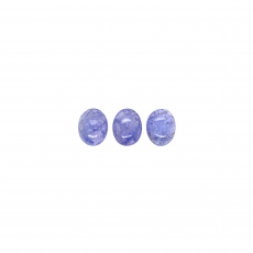 Tanzanite Cab Oval 10X8mm Approximately 9 Carat