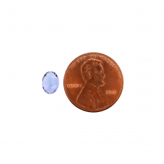 Tanzanite Oval 7.1x5.4mm Single Piece 0.83 Carat