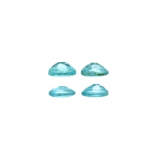 Teal Apatite Oval 7x5mm Approximately 3 Carat