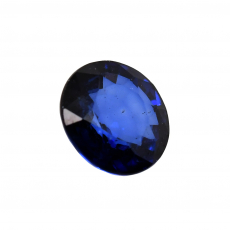Thai Blue Sapphire Round 6.5mm Single Piece Approximately 1 Carat